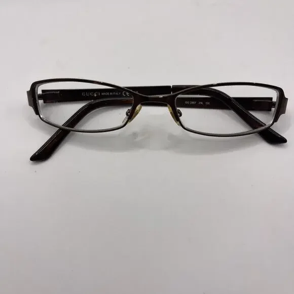 Gucci Eyeglasses GG 2867 Z9L Women's Brown 51-17 135 Italy *Frames Only* - Picture 12 of 15